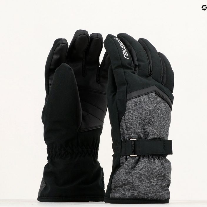 Lyžiarske rukavice Reusch Moni R-Tex Xt black/black melange 10