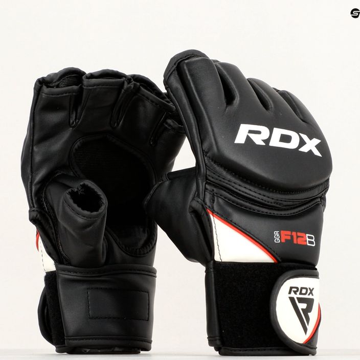 RDX Nový model grapplingových rukavíc čiernych GGR-F12B 12