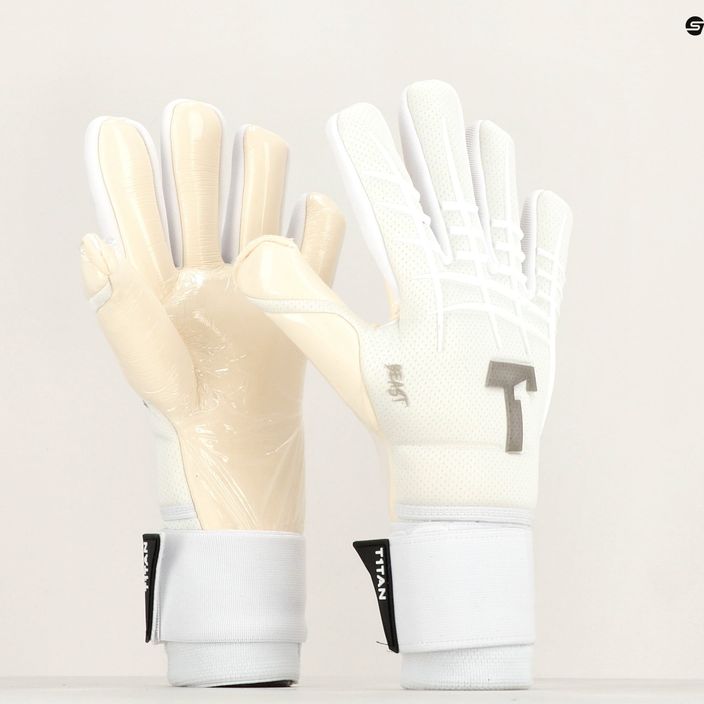 T1TAN Beast 3.0 FP biele brankárske rukavice 8