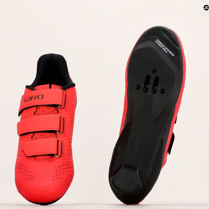 Pánska cestná obuv Giro Stylus bright red 8
