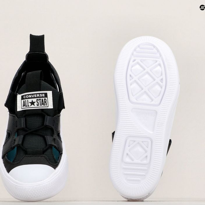 Converse Ultra Sandal Slip black/black/white detské sandále 8