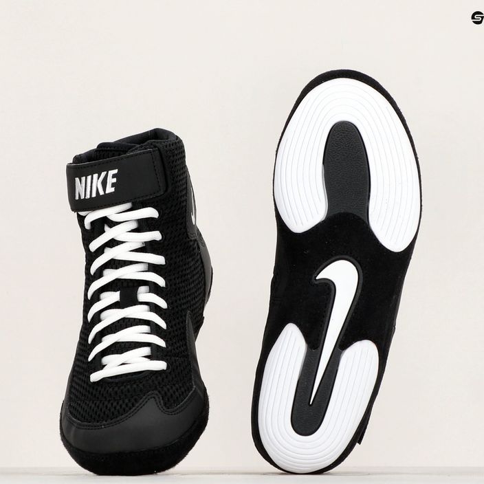 Pánska zápasnícka obuv Nike Inflict 3 black/white 8