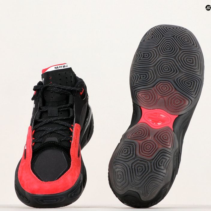 New Balance Fresh Foam BB v2 black/red basketbalové topánky 10
