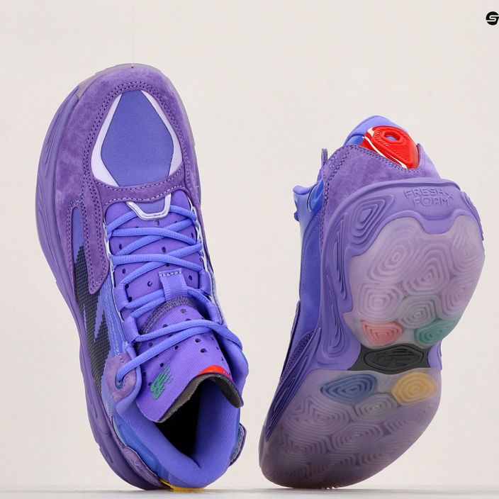 New Balance Fresh Foam BB v2 purple basketbalové topánky 11