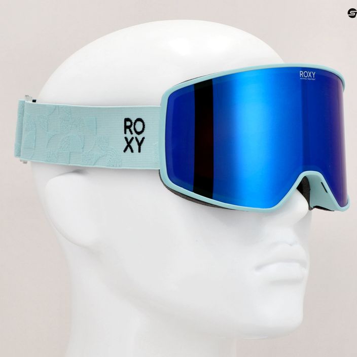 Dámske snowboardové okuliare ROXY Storm 2021 fair aqua/ml blue 8