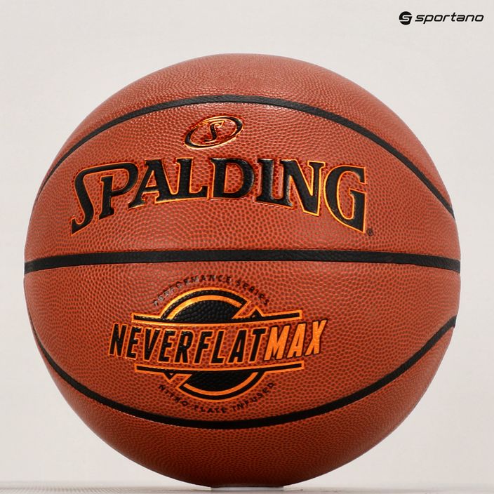 Spalding Neverflat Max basketball orange 76669Z veľkosť 7 5