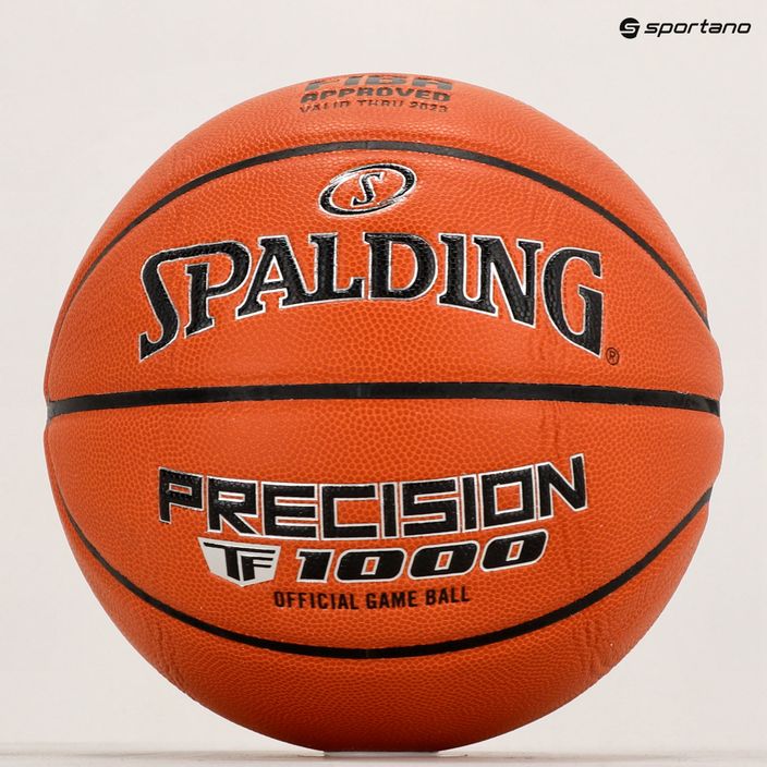 Spalding TF-1000 Precision Logo FIBA basketball orange 76965Z veľkosť 7 5