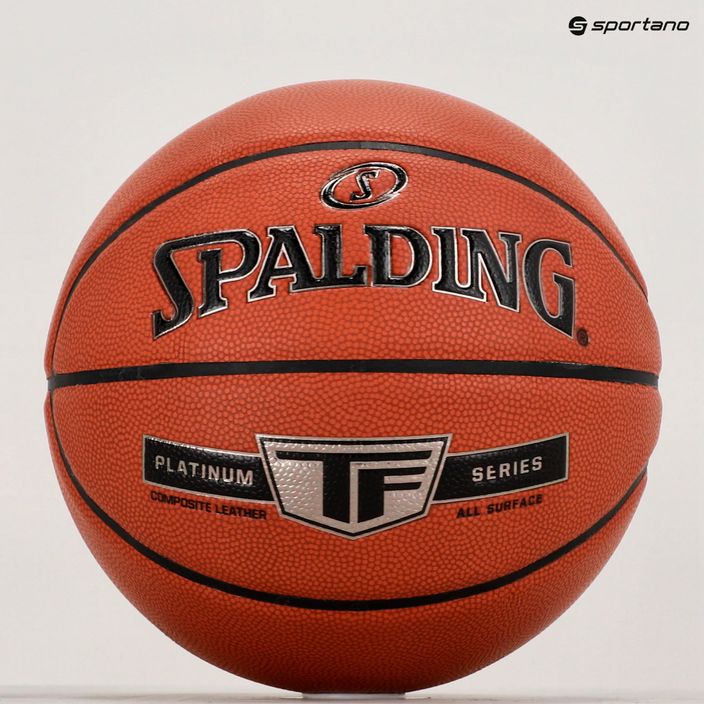 Spalding Platinum TF basketbal oranžová 76855Z veľkosť 7 5