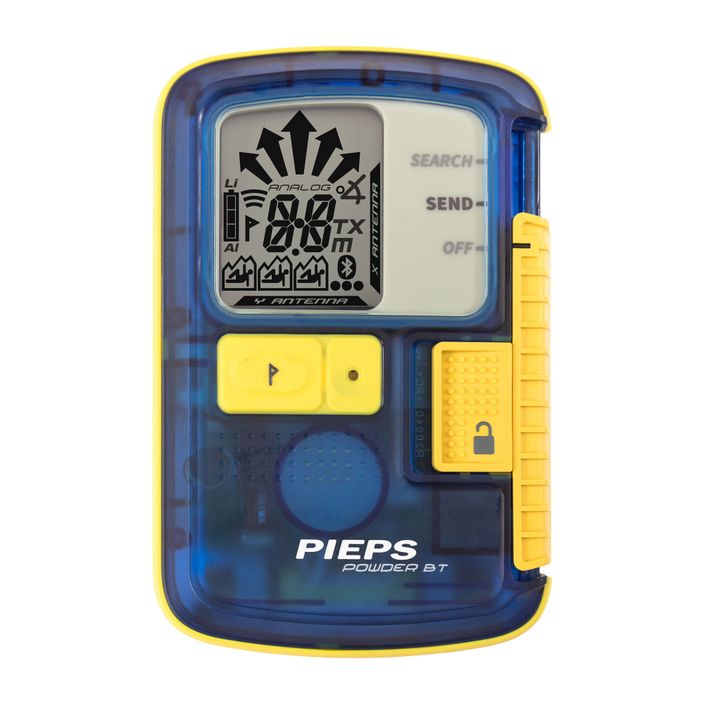 Lavínový detektor PIEPS Powder BT Beacon žlto-modrý PP1100010000ALL1 2
