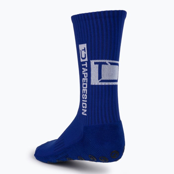 Protišmykové futbalové ponožky Tapedesign modré TAPEDESIGNNAVY 3
