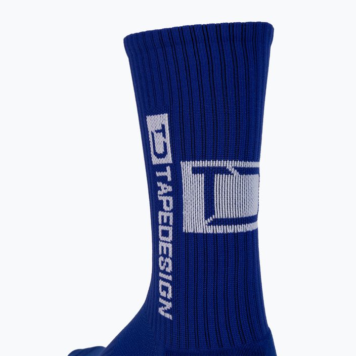 Protišmykové futbalové ponožky Tapedesign modré TAPEDESIGNNAVY 4