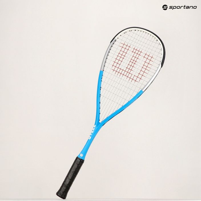 Squashová raketa Wilson Ultra UL modrá/strieborná 10