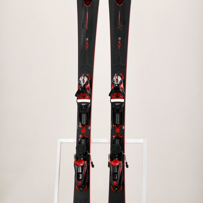 Dámske zjazdové lyže Rossignol Nova 14 K + viazanie NX12 matte black/metallic black 8