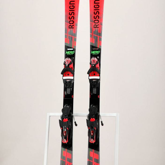 Zjazdové lyže Rossignol Hero Elite ST TI K + viazanie SPX14 black/red 8