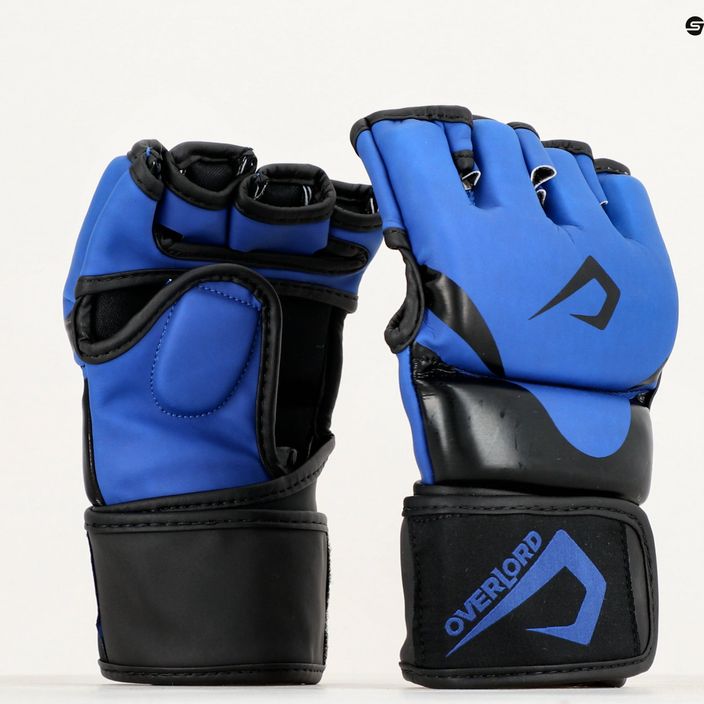 Overlord X-MMA grapplingové rukavice modré 101001-BL/S 12
