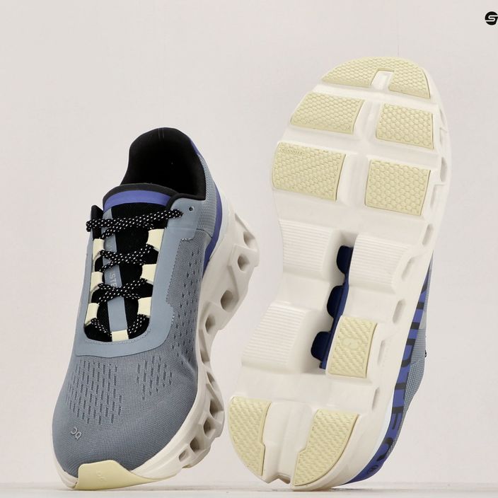 Pánska bežecká obuv On Running Cloudmonster mist/blueberry 10