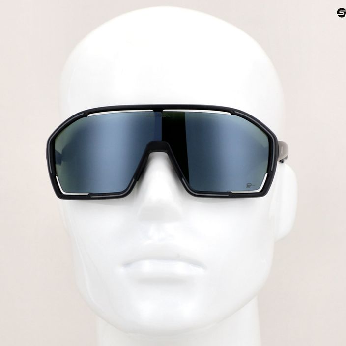 Slnečné okuliare Alpina Bonfire Q-Lite black matt/silver mirror 7