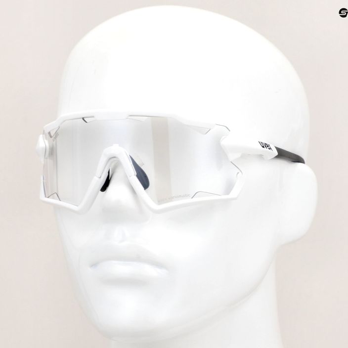 Slnečné okuliare UVEX Sportstyle 228 V white mat/litemirror silver 53/3/030/8805 11