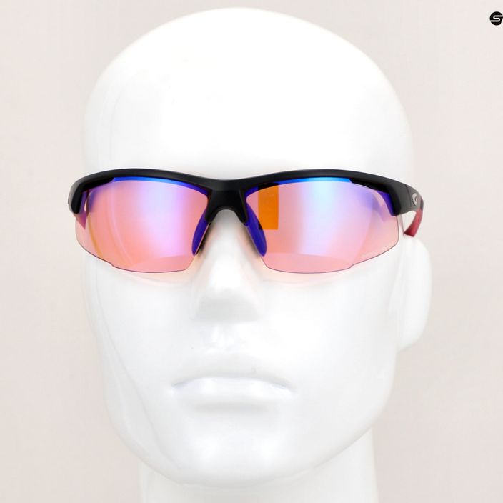 Slnečné okuliare GOG Falcon C matná čierna/ružová/polychromatická modrá 11