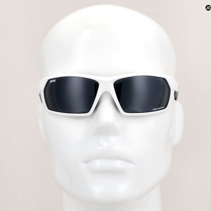 Slnečné okuliare UVEX Sportstyle 225 Pola biele 11