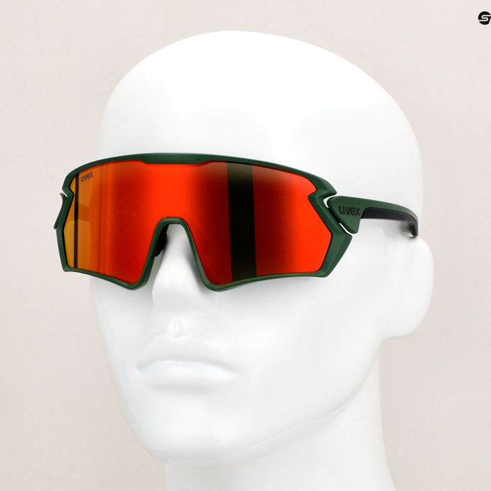 Slnečné okuliare UVEX Sportstyle 231 lesný mat/zrkadlovo červené 6