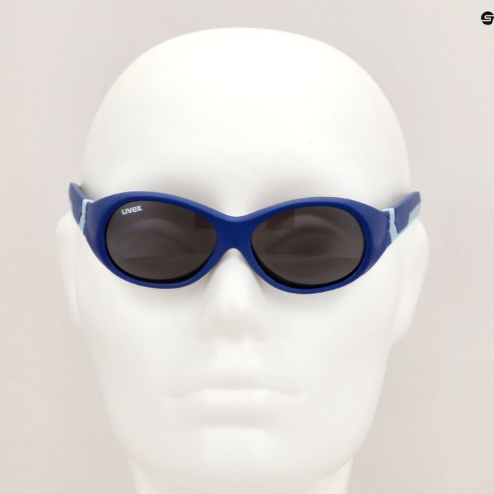 Slnečné okuliare UVEX Sportstyle 510 detské tmavomodré matné 12