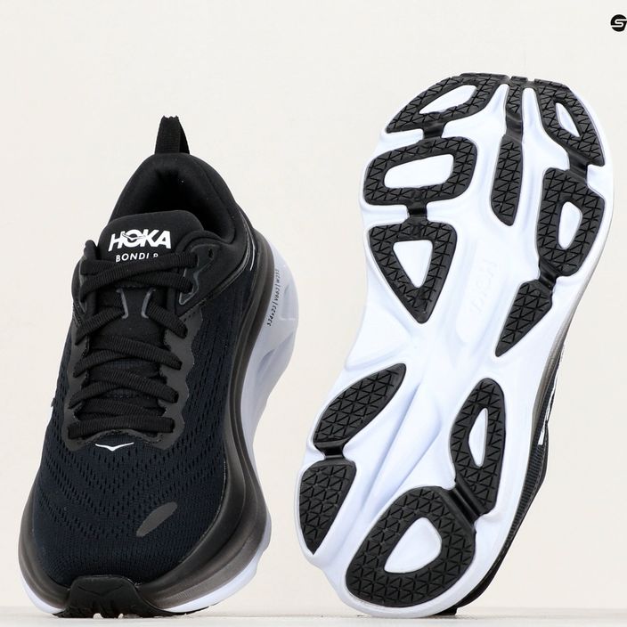 Dámska bežecká obuv HOKA Bondi 8 black/white 10