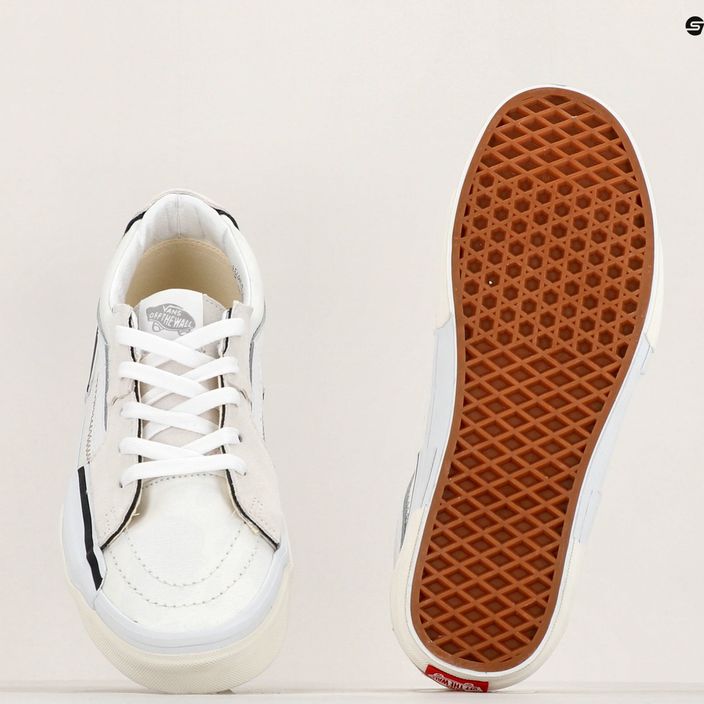 Obuv Vans SK8-Low Reconstruct  true white 10