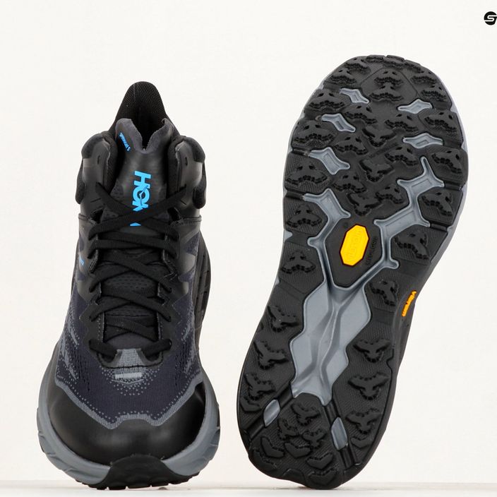 Pánska bežecká obuv HOKA Speedgoat 5 Mid GTX black/black 9