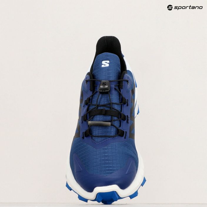 Pánska bežecká obuv Salomon Supercross 4 blue print/black/lapis 9