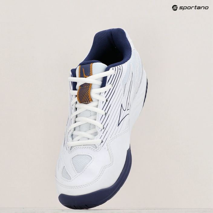 Pánska volejbalová obuv Mizuno Cyclone Speed 4 white/blueribbon/mp gold 9