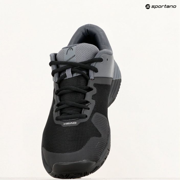 Pánska tenisová obuv HEAD Revolt Evo 2.0  black/grey 10