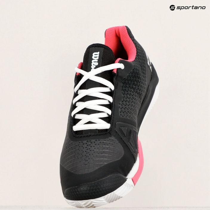 Dámska tenisová obuv Wilson Rush Pro 4.0 Clay black/hot pink/white 16