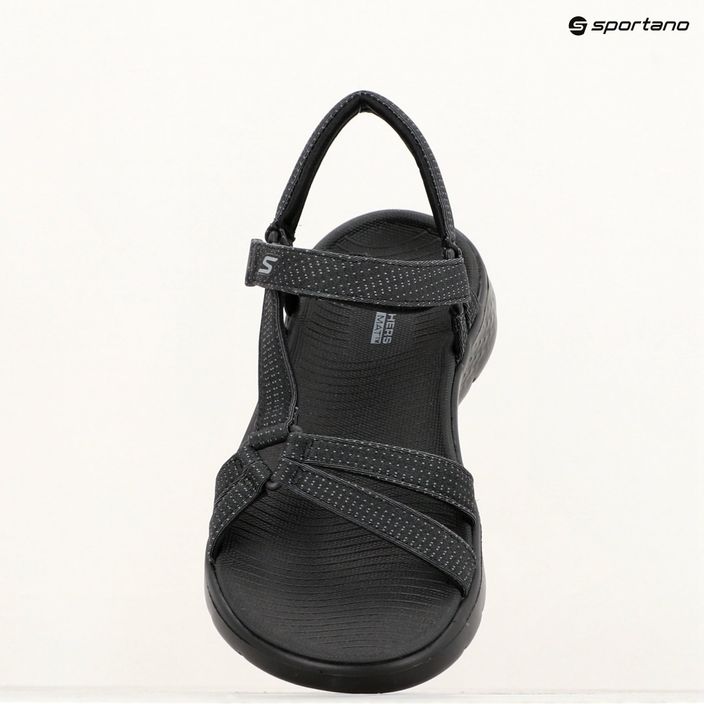Dámske sandále SKECHERS Go Walk Flex Sublime black 15