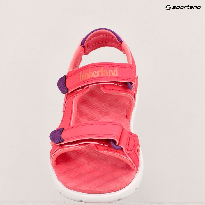 Timberland Perkins Row 2-Strap detské sandále cayenne 18