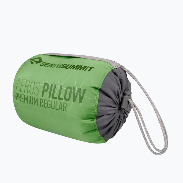 Sea to Summit Aeros Pillow Prémiový cestovný vankúš zelený APILPREMRLI 2