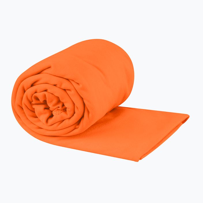 Rýchloschnúci uterák Sea to Summit Pocket Towel XL outblack orange 2