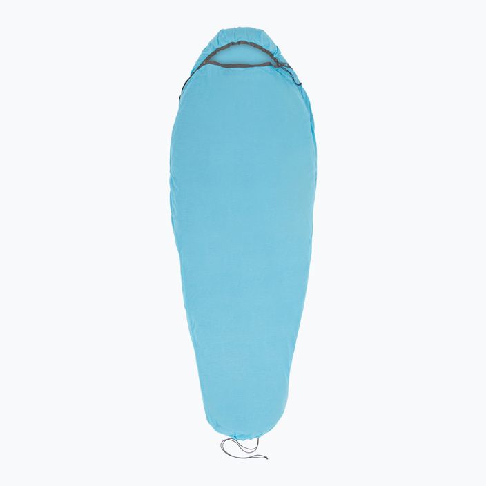 Vložka do spacieho vaku Sea to Summit Breeze Sleeping Bag Liner Mummy compact blue atoll/beluga 2