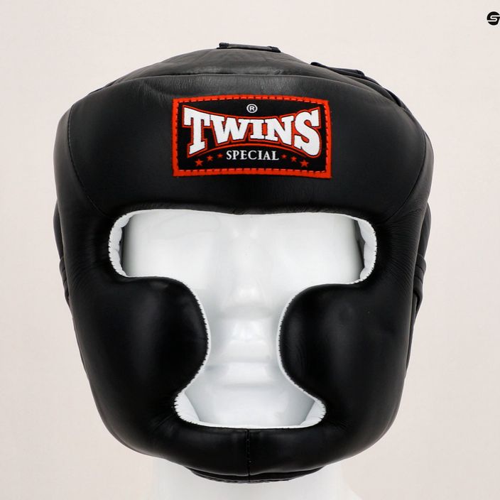 Boxerská prilba Twins Special Sparring čierna 8