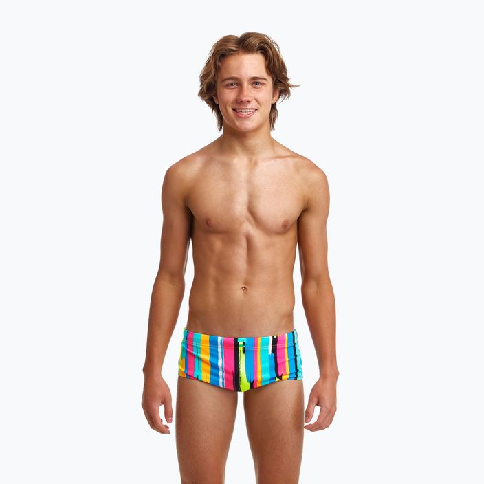 Detské plavecké nohavice Funky Trunks Sidewinder Trunks farebné plavecké boxerky FTS010B7148128 5