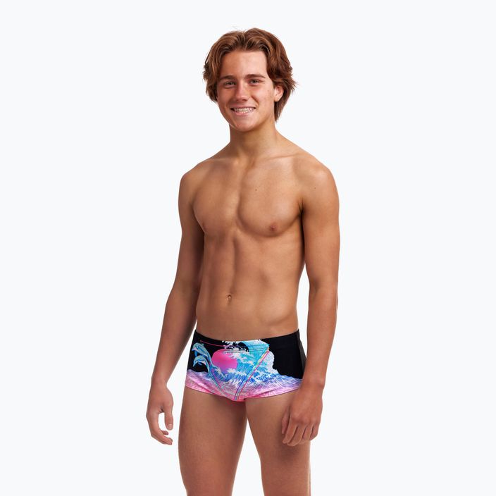 Detské plavecké nohavice Funky Trunks Sidewinder Trunks farebné plavecké boxerky FTS010B7155828 6