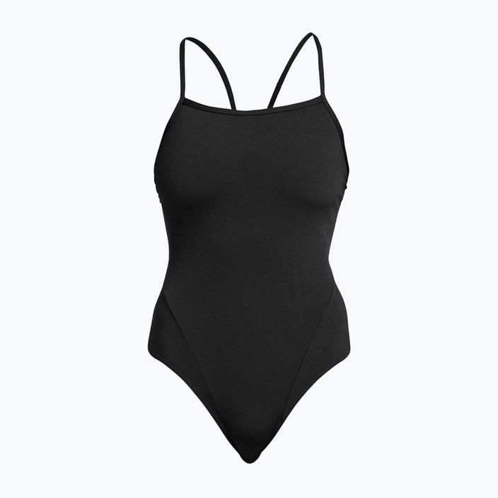 Dámske jednodielne plavky Funkita Single Strap One Piece still black