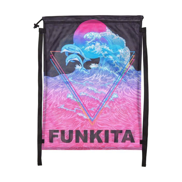 Funkita Mesh Gear Bag pink and black FKG010A7131700 2