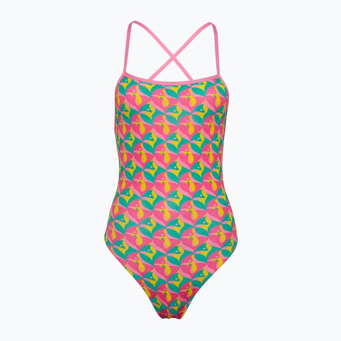 Funkita dámske jednodielne plavky Strapped In One Piece foxy friends