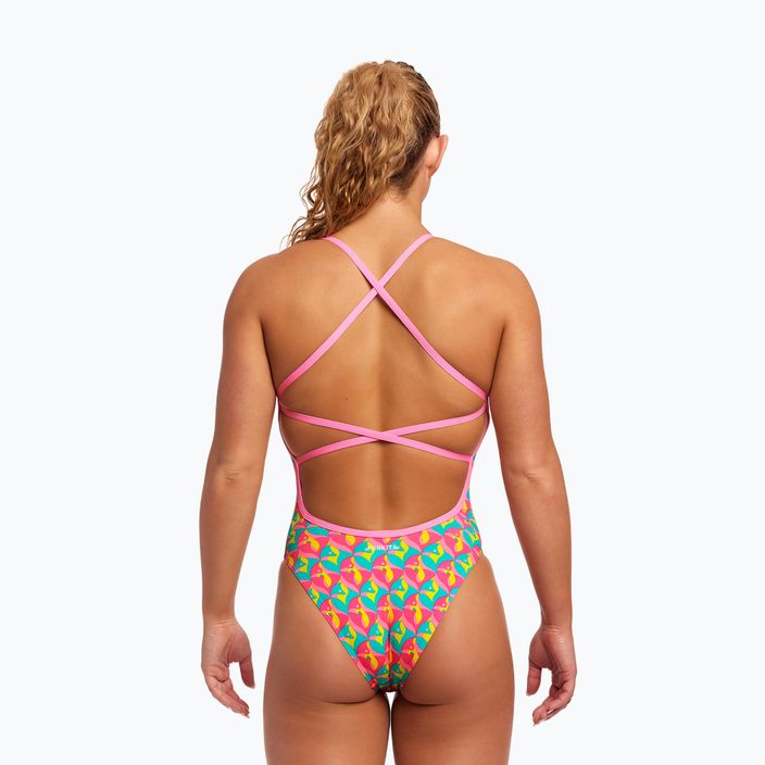 Funkita dámske jednodielne plavky Strapped In One Piece foxy friends 7