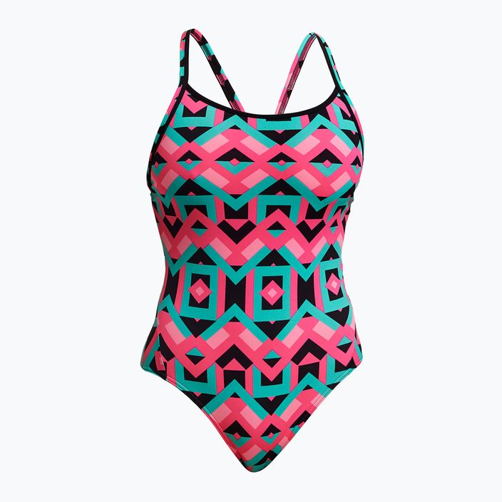 Dámske jednodielne plavky Funkita Diamond Back One Piece square old