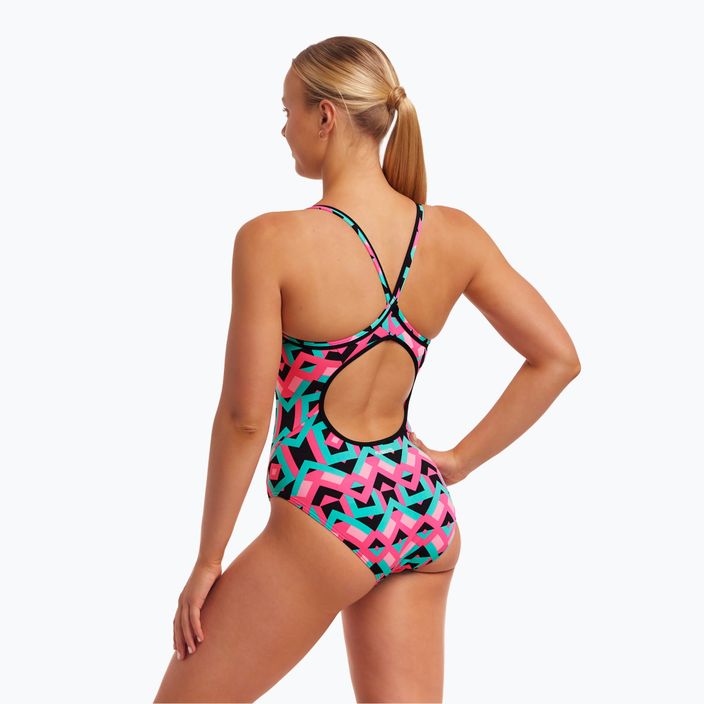 Dámske jednodielne plavky Funkita Diamond Back One Piece square old 3