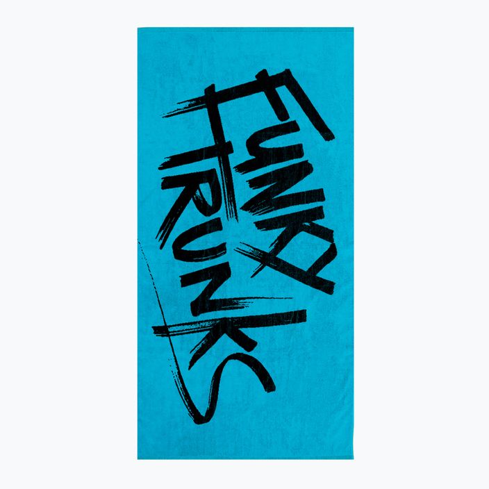 Funky Trunks Bavlnený žakárový uterák označený modrou farbou 4
