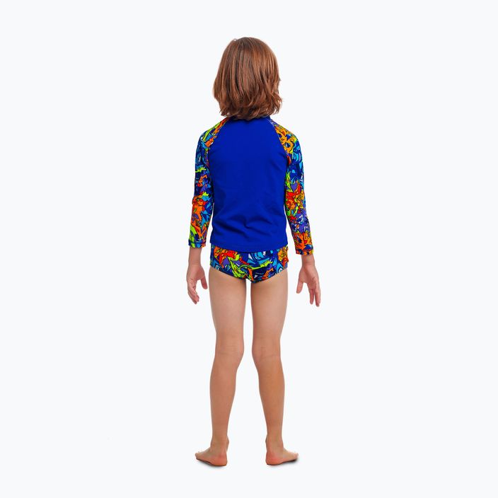 Detské plavecké tričko Funky Trunks Zippy Rash Vest mixed mess 3