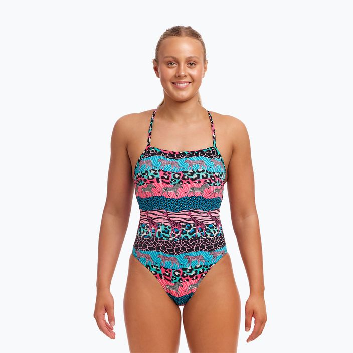 Dámske jednodielne plavky Funkita Strapped In One Piece wild things 2